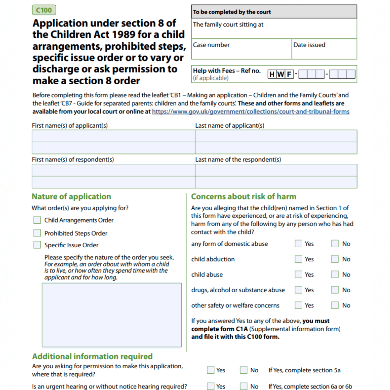 UK Family Court Applications - Navigating Family Court