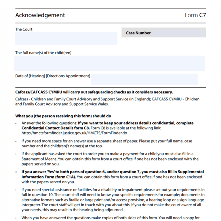 UK Family Court Applications - Navigating Family Court