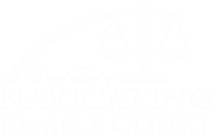 Navigating Family Court UK Logo white no background